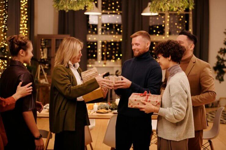 Scambiarsi regali di Natale 